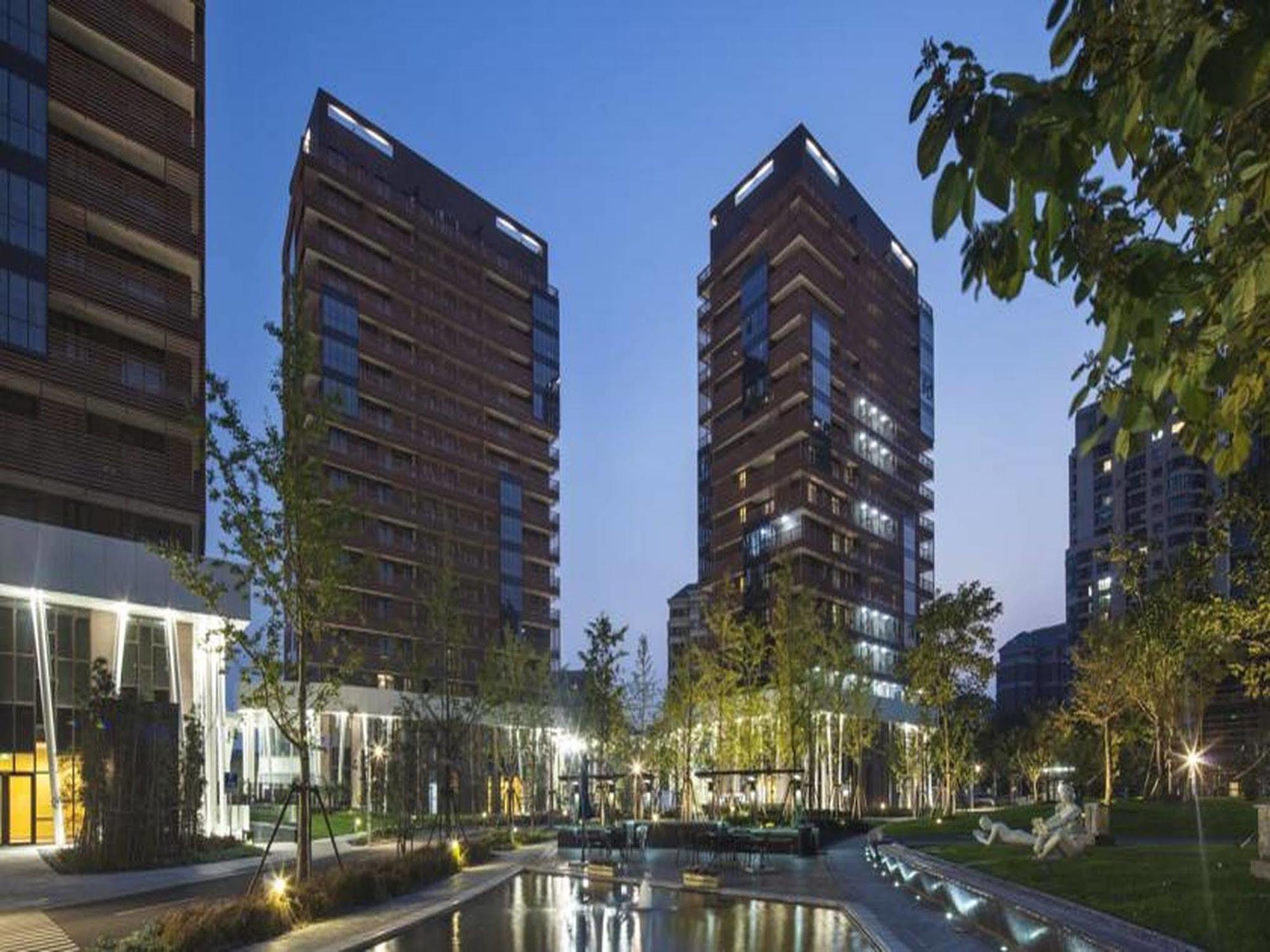 Green Court Premier Jinqiao Shanghai Exteriör bild